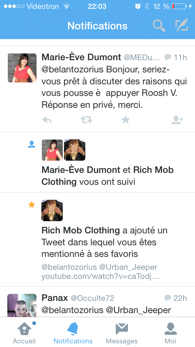 Marie-eve Dumont tweet